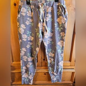 AMPERSAND Floral Jogger Pants SIZE XXL